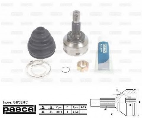 Set articulatie, planetara