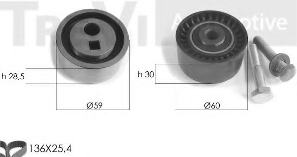 Set curea de distributie