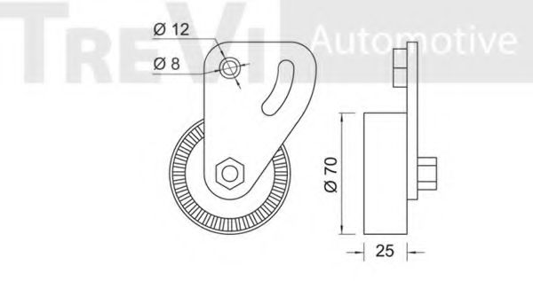 rola intinzator,curea transmisie