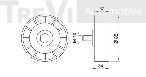 rola intinzator,curea transmisie
