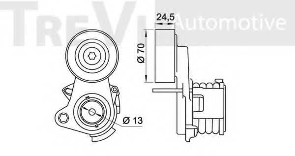 Intinzator curea, curea distributie