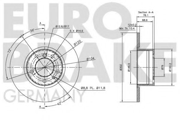 Disc frana