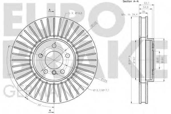 Disc frana