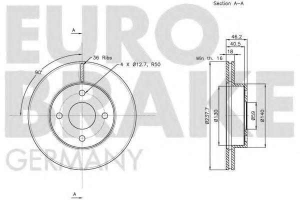 Disc frana