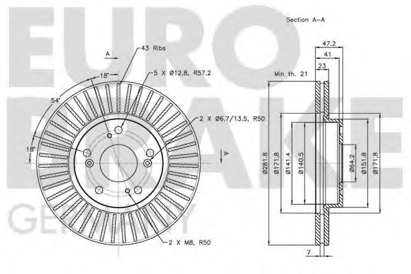Disc frana