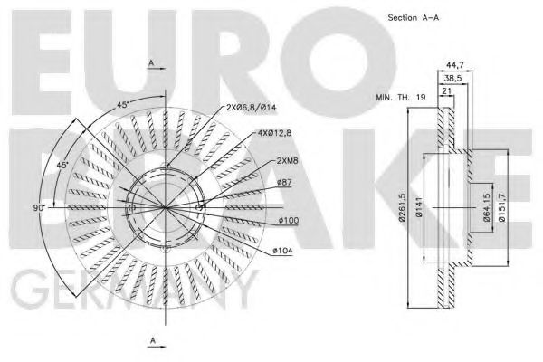 Disc frana