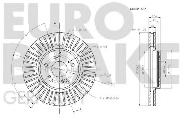 Disc frana