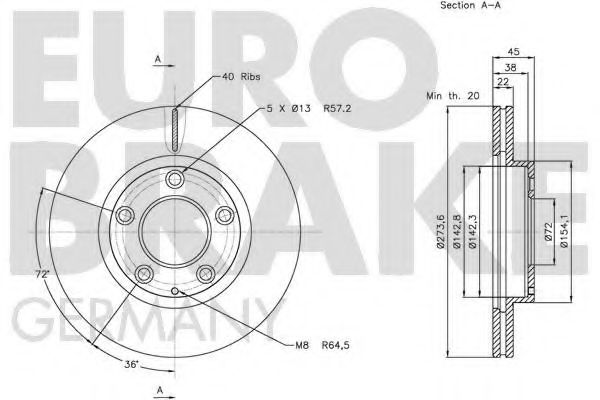 Disc frana