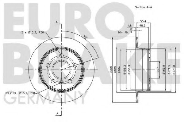 Disc frana