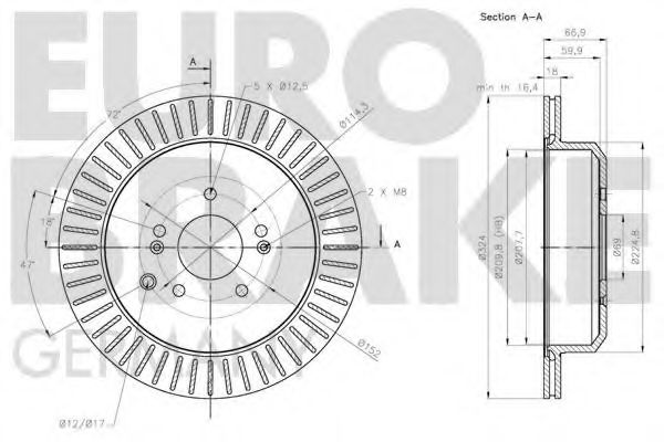 Disc frana