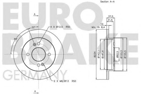 Disc frana
