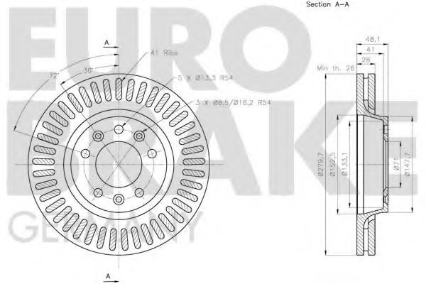 Disc frana