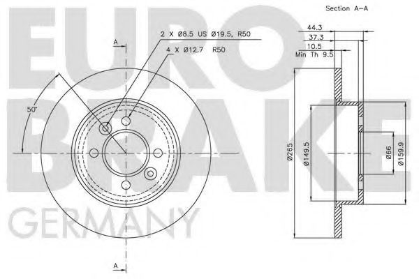 Disc frana