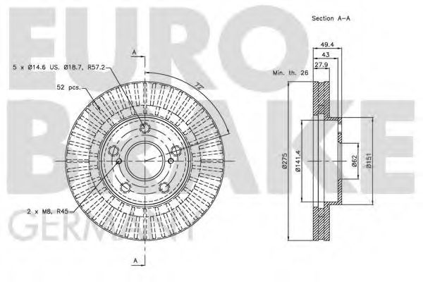 Disc frana
