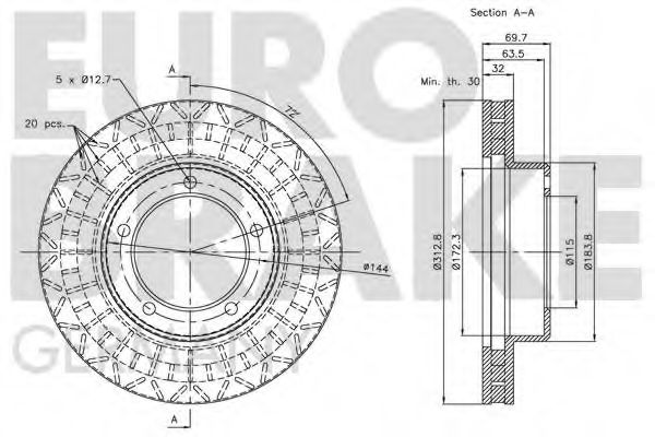 Disc frana