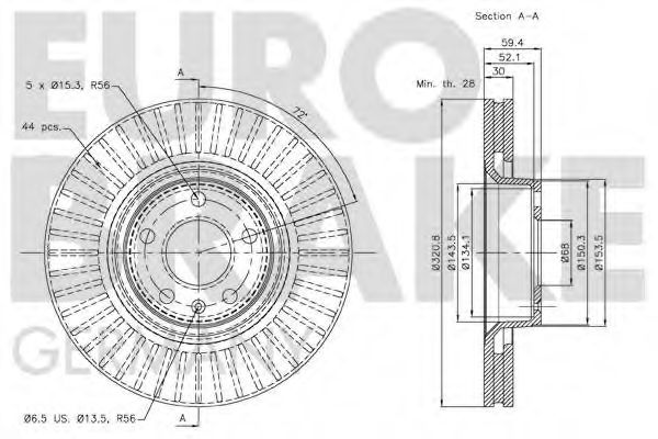 Disc frana