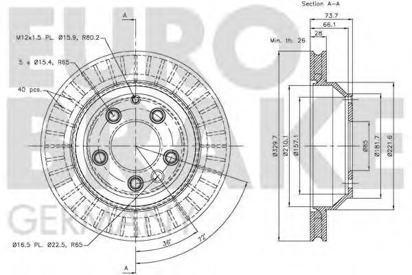 Disc frana