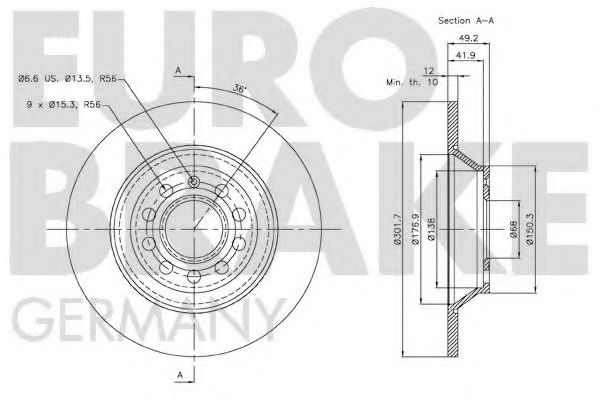 Disc frana