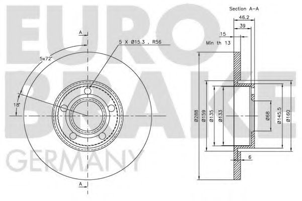 Disc frana
