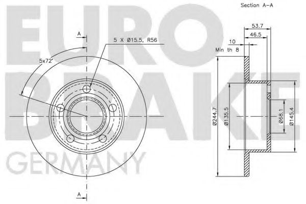 Disc frana
