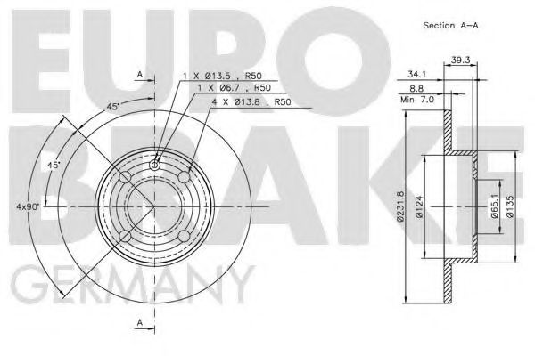 Disc frana