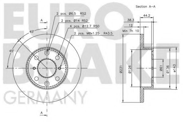 Disc frana