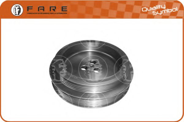 Fulie curea, arbore cotit