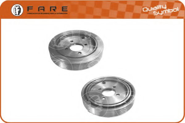 Fulie curea, arbore cotit