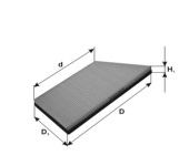 Filtru, aer habitaclu