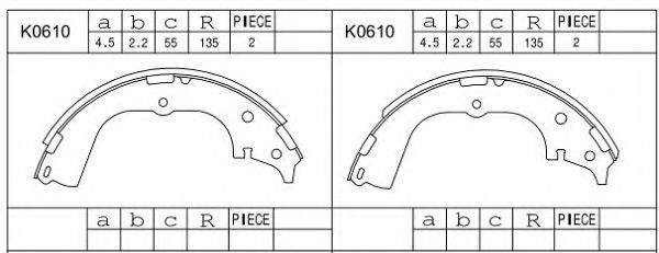 Set saboti frana