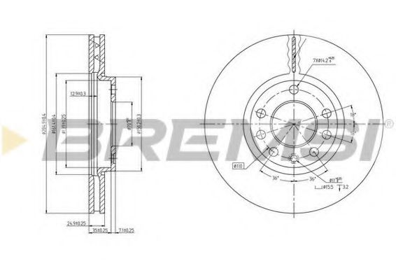 Disc frana
