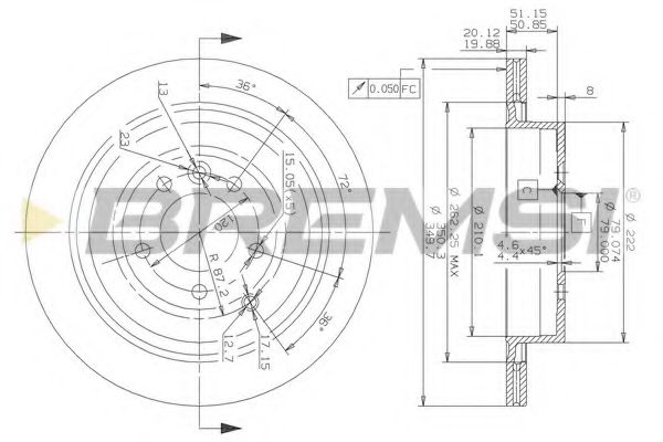 Disc frana
