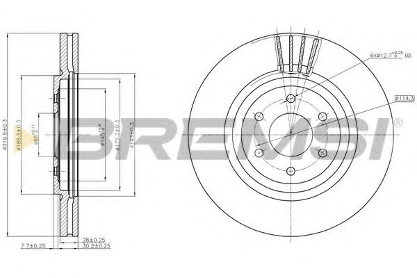 Disc frana