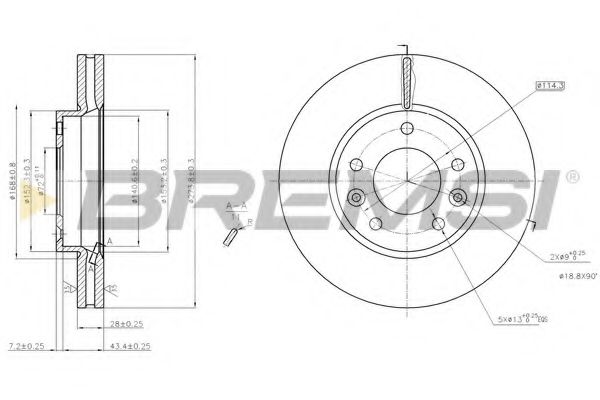 Disc frana
