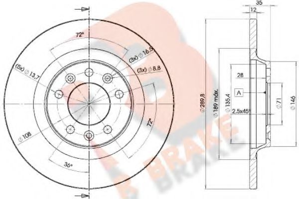 Disc frana
