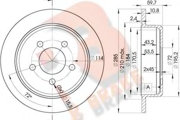 Disc frana