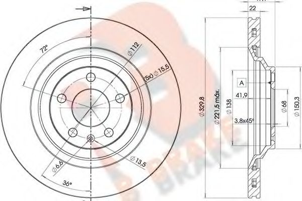 Disc frana