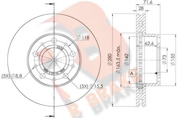 Disc frana