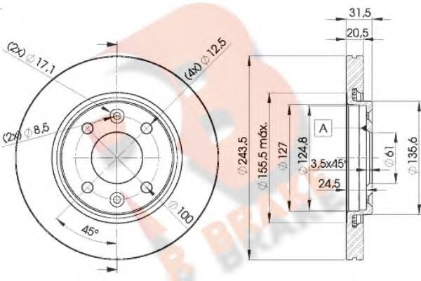 Disc frana