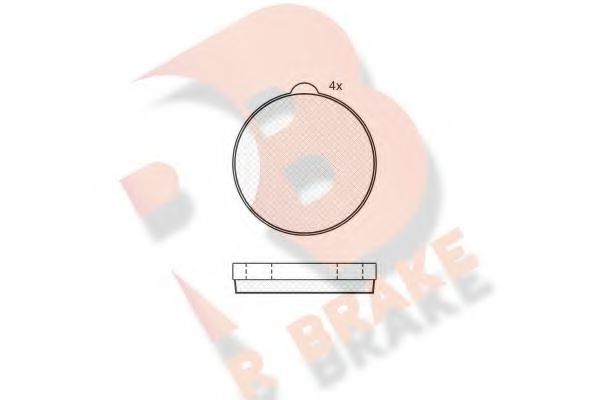 set placute de frana,frana de parcare cu disc