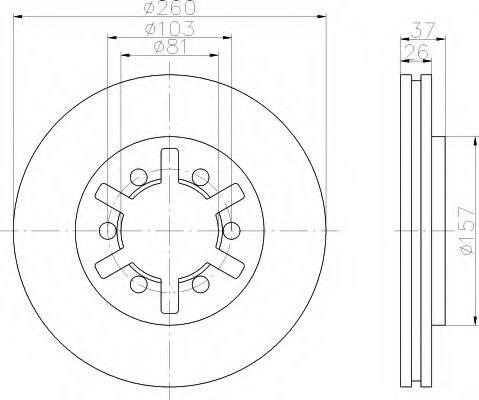 Disc frana