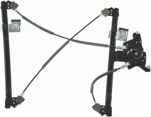 Mecanism actionare geam