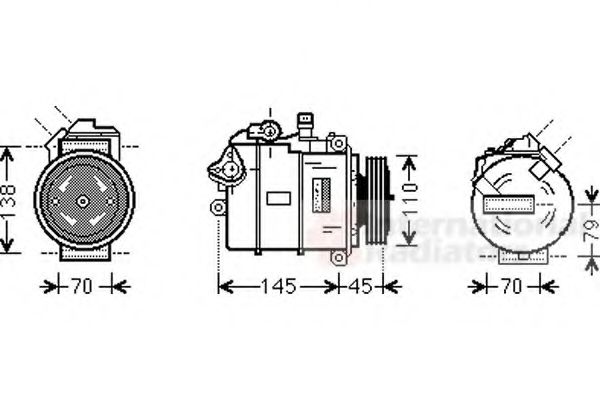 Compresor, climatizare