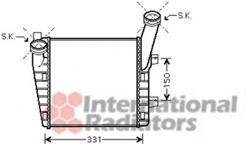 Intercooler, compresor