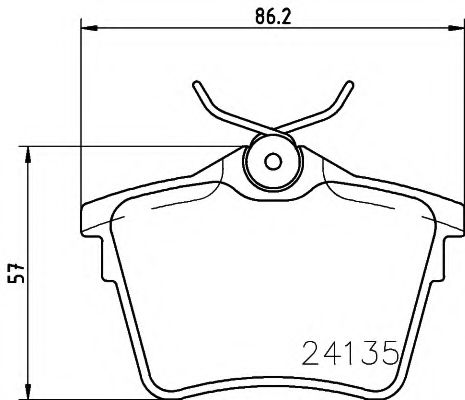 Set frana, frana disc