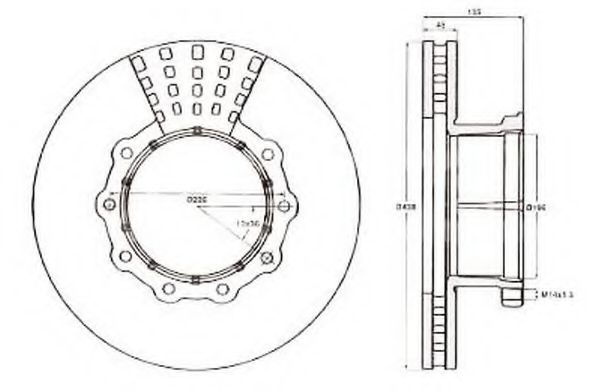 Disc frana