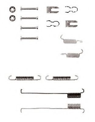 Set accesorii, sabot de frana