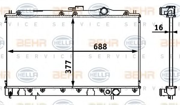 Radiator, racire motor