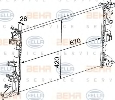 Radiator, racire motor
