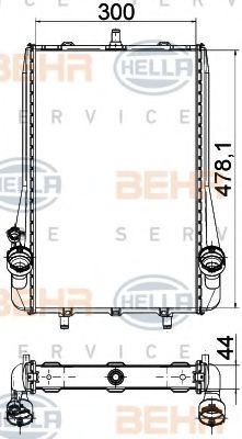 Radiator, racire motor